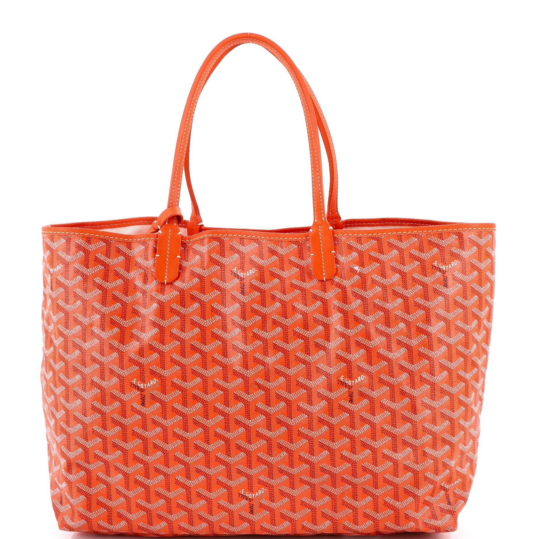 Pre-Owned Goyard Saint Louis Tote Coated Canvas PM, Main, color, 