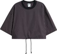 Nike Sportswear Stripe Cotton Poplin Shirt