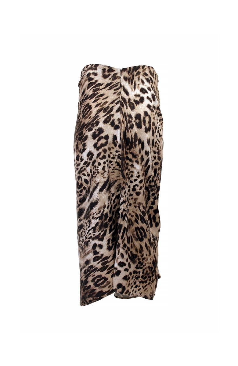 THEO The Label Echo Side Button Boyfriend Stripe Shirt, Alternate, color, 