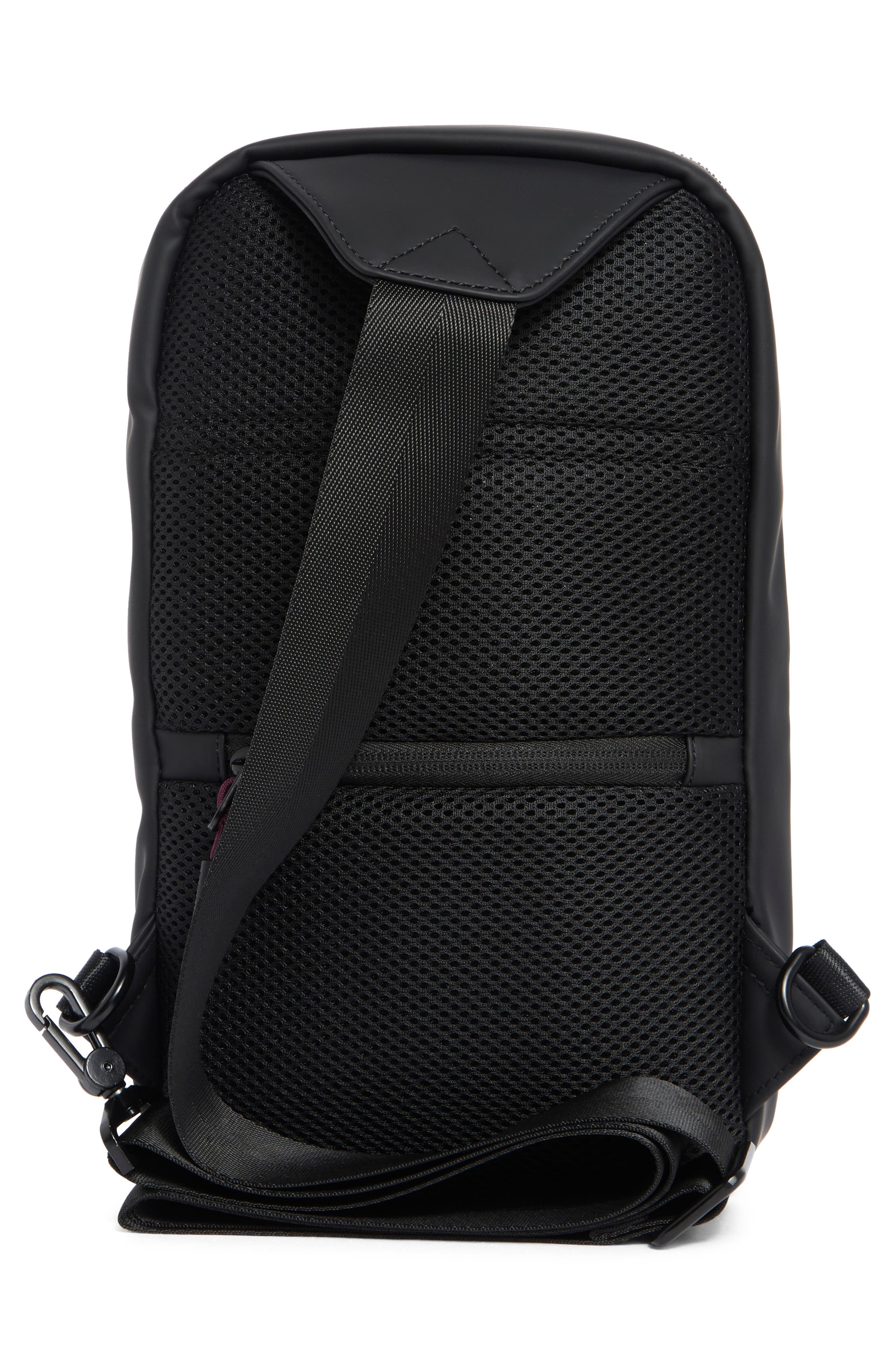Bonobos Rubberized Sling Backpack, Alternate, color, Black