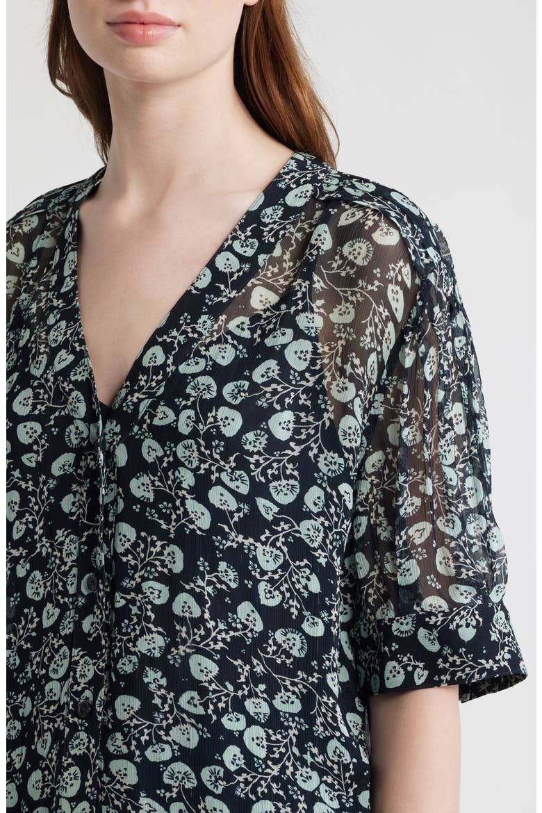 Taylor Floral Button-Up Shirt, Alternate, color, SAL FLORAL