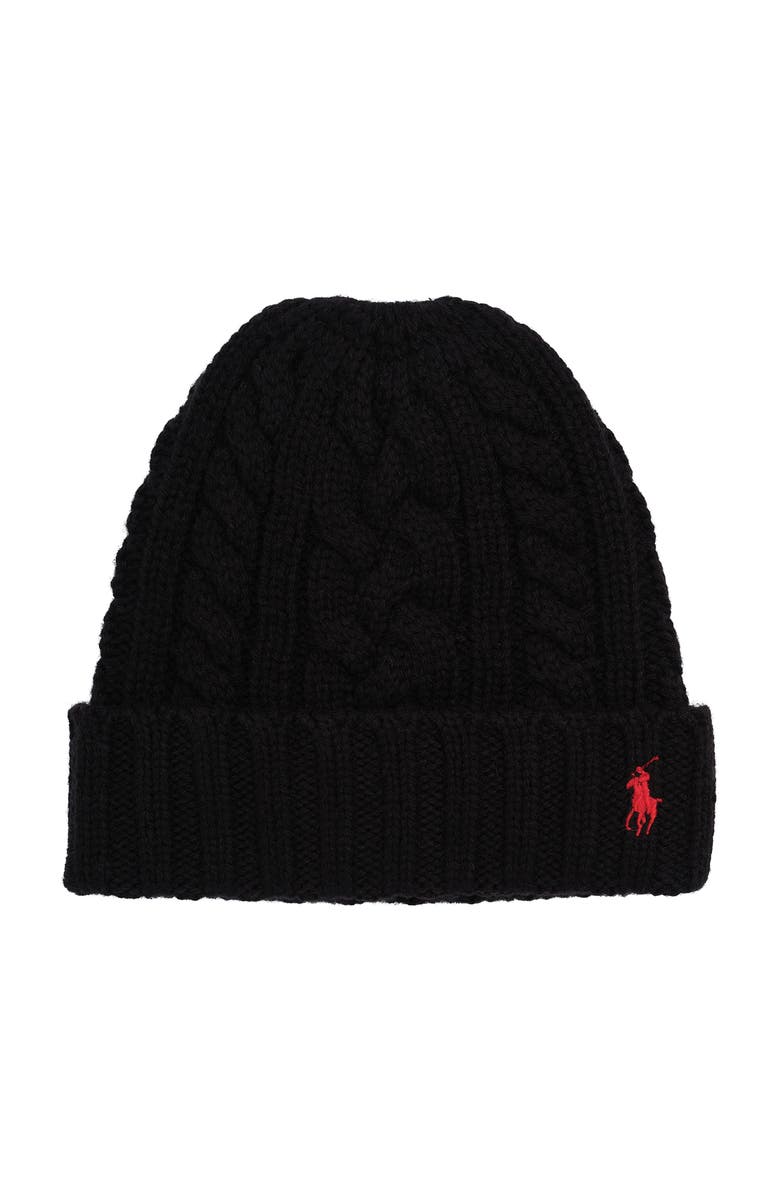 Polo Ralph Lauren Recycled Cable Beanie, Main, color, 