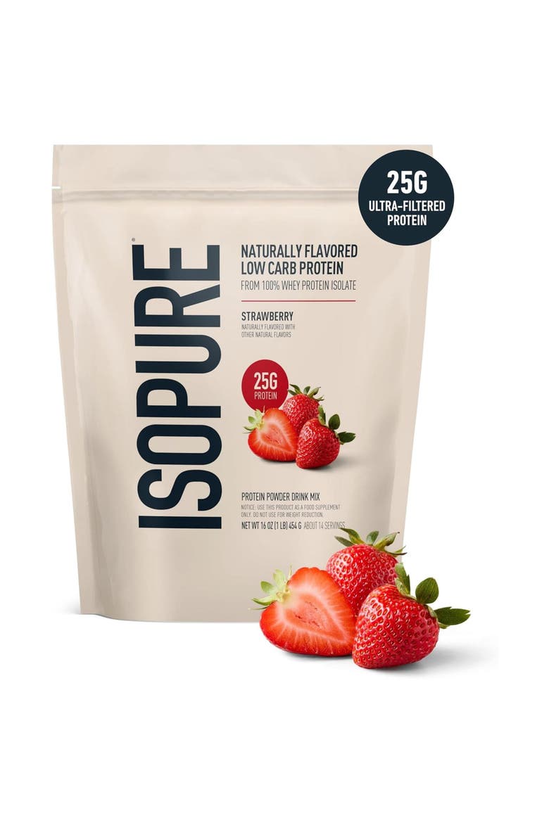 Low Carb High Protein Strawberry Whey Isolate Powder, Alternate, color, None