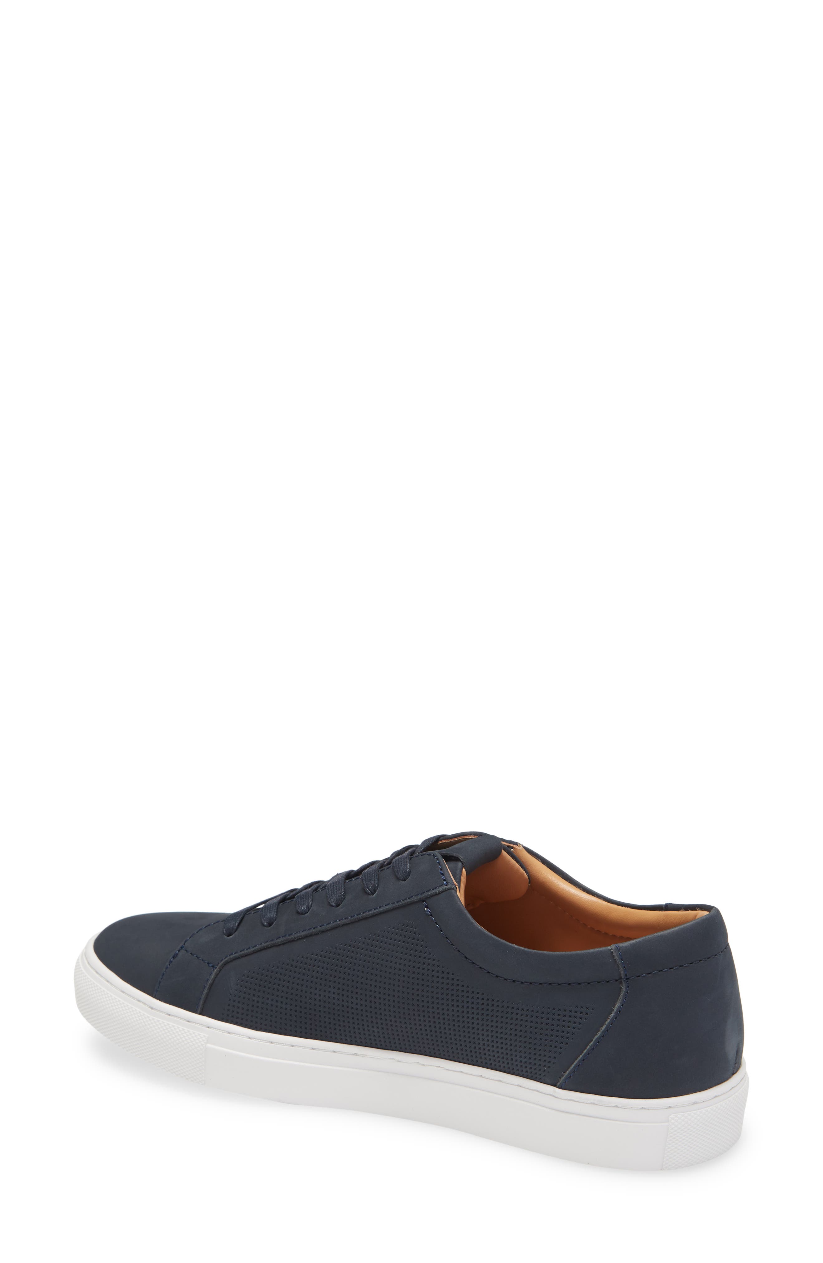 Sawyer Sneaker, Alternate, color, NAVY BLUE NUBUCK
