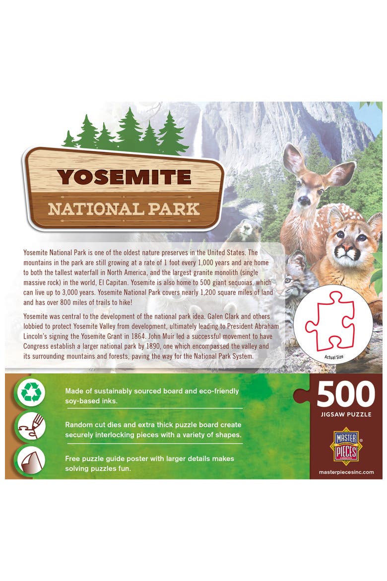 Yosemite National Park 500 Piece Puzzle, Alternate, color, Multicolor