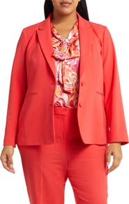 Tahari ASL Stripe Lining Blazer