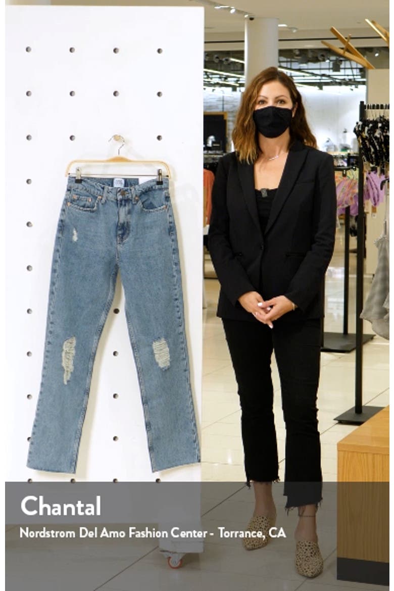 Pax Ripped High Waist Jeans video