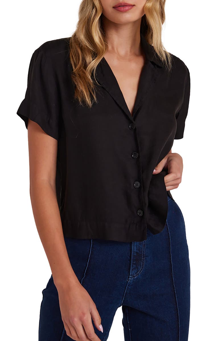 Bella Dahl Lyocell Camp Shirt, Main, color, 