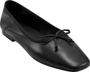 PURE Donna Karan Delaney Square Toe Ballet Flat