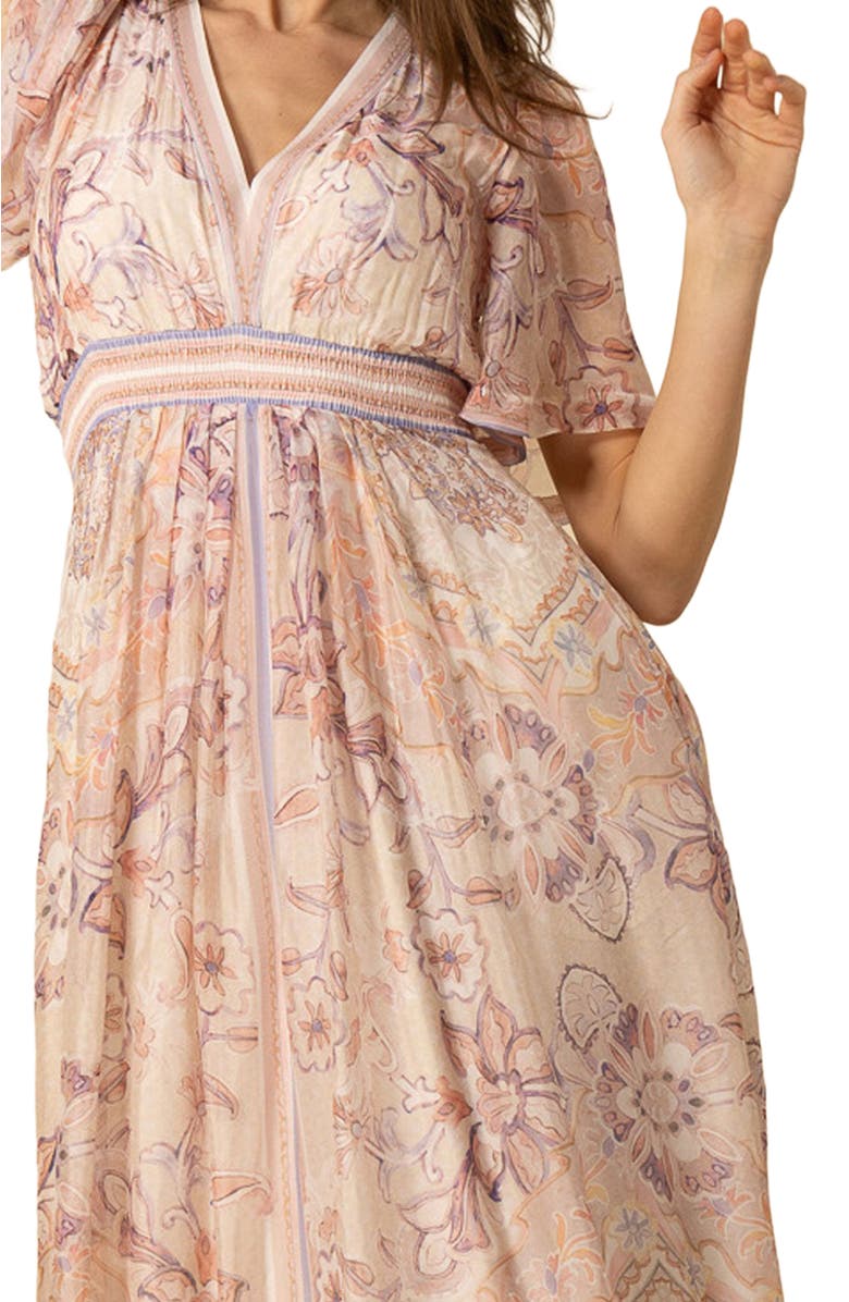 Halebob Jaliyah Chiffon Dress Maxi, Alternate, color, 