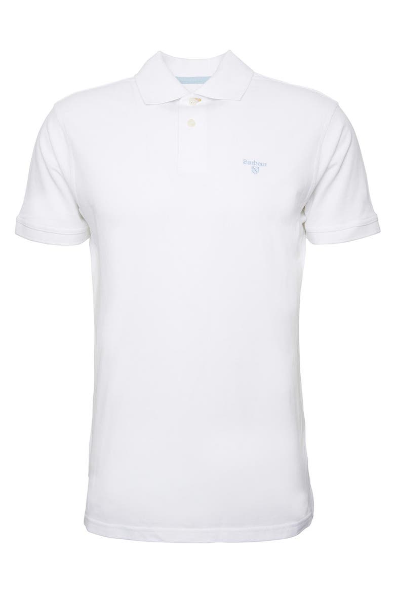 Lightweight Sports Piqué Polo, Alternate, color, WHITE