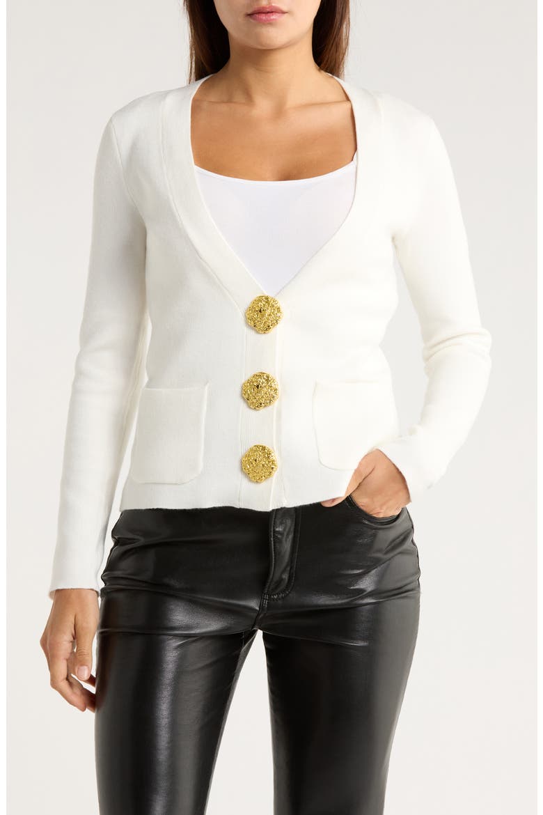 Cream Puff Cardigan, Main, color, SAND