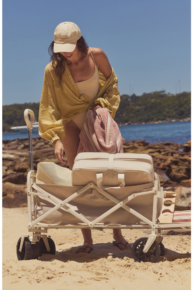 Folding Beach Cart, Alternate, color, GREY