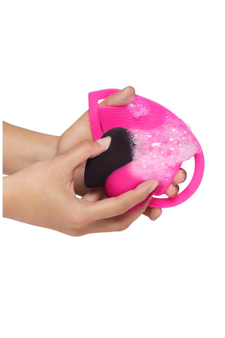 keep.it.clean Cleansing Pad & Cleanser Kit, Alternate, color, PINK