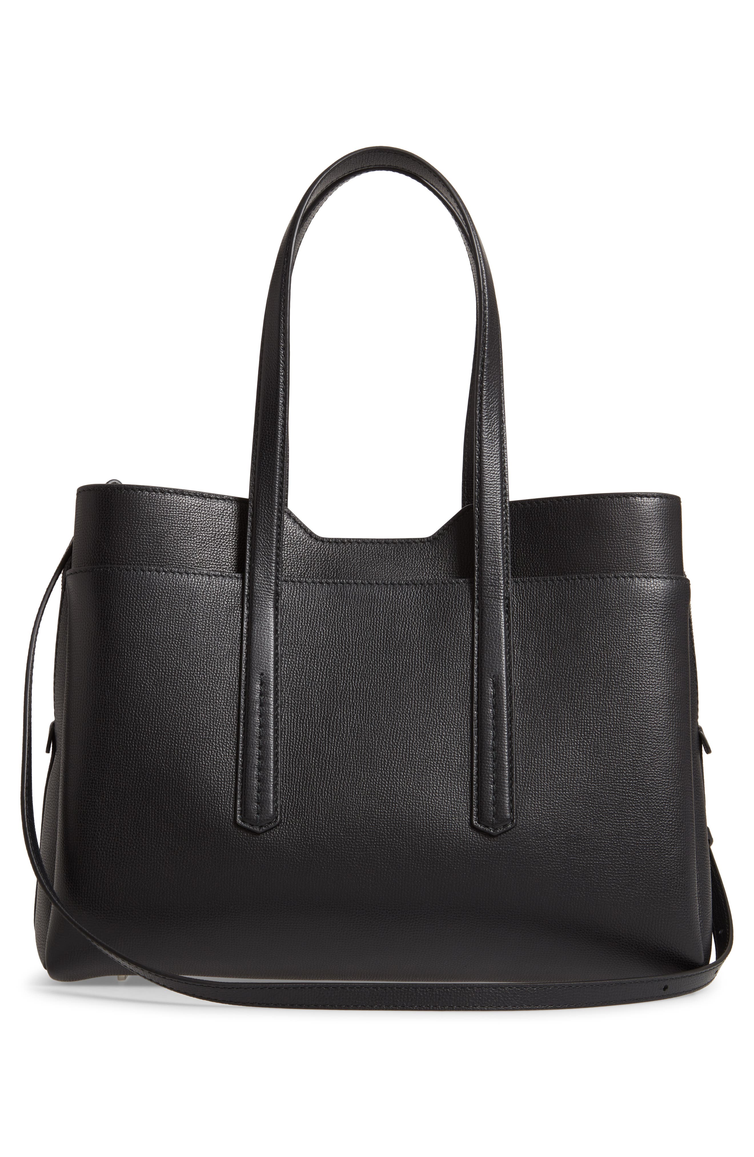 BOSS Taylor Business Leather Tote, Alternate, color, 