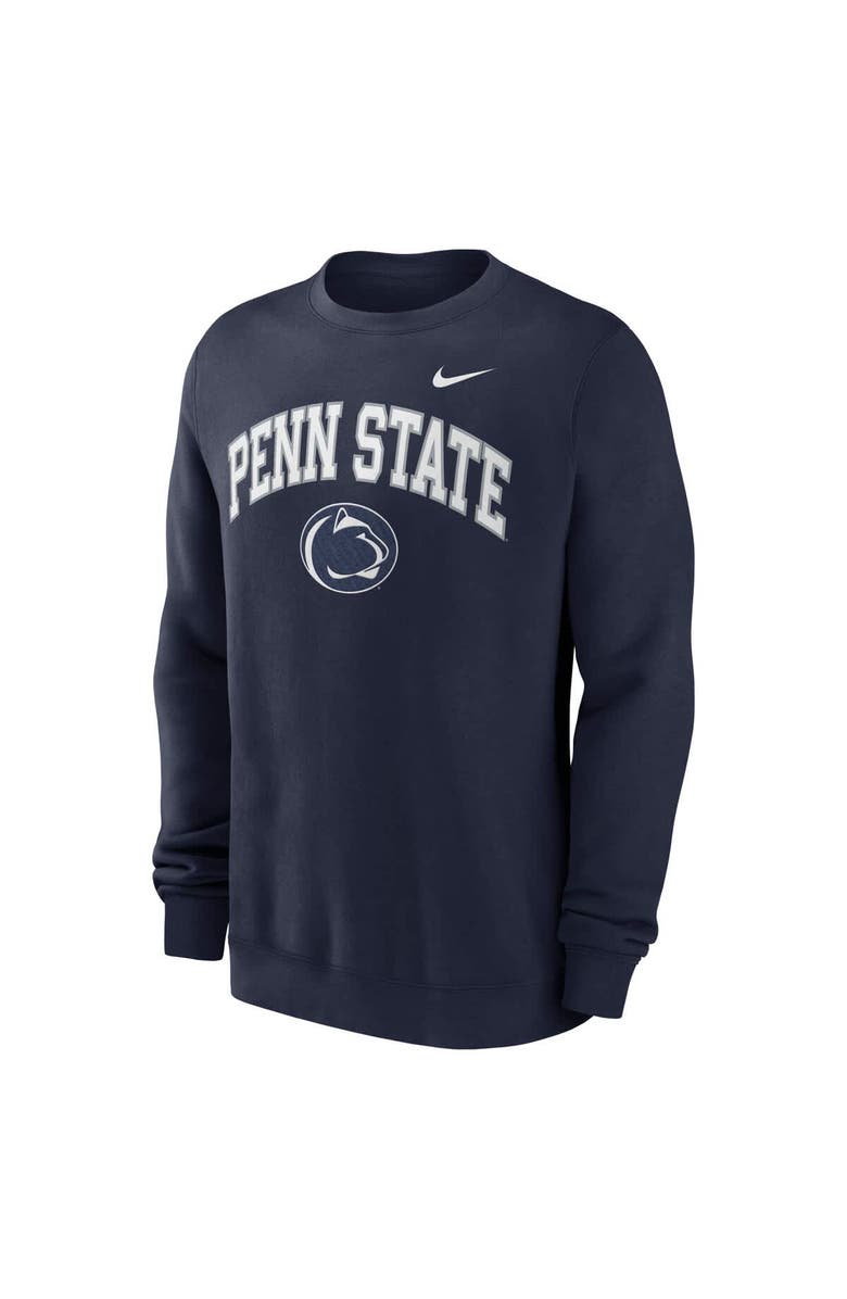 Nike Men
s Nike Navy Penn State Nittany Lions Arch Pullover Sweatshirt, Alternate, color, Navy