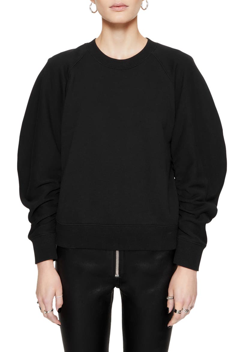 Joan Sweatshirt, Main, color, TRUE BLACK