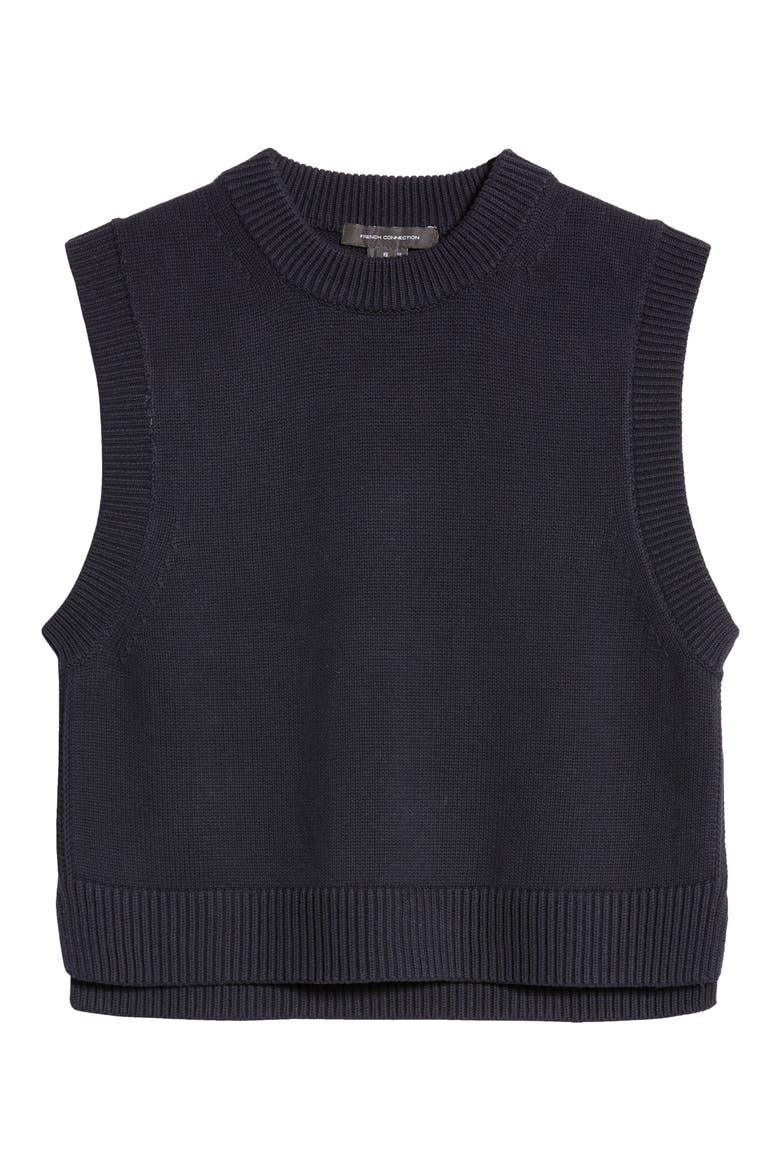 Cotton Sweater Vest, Alternate, color, UTILITY BLUE MULTI