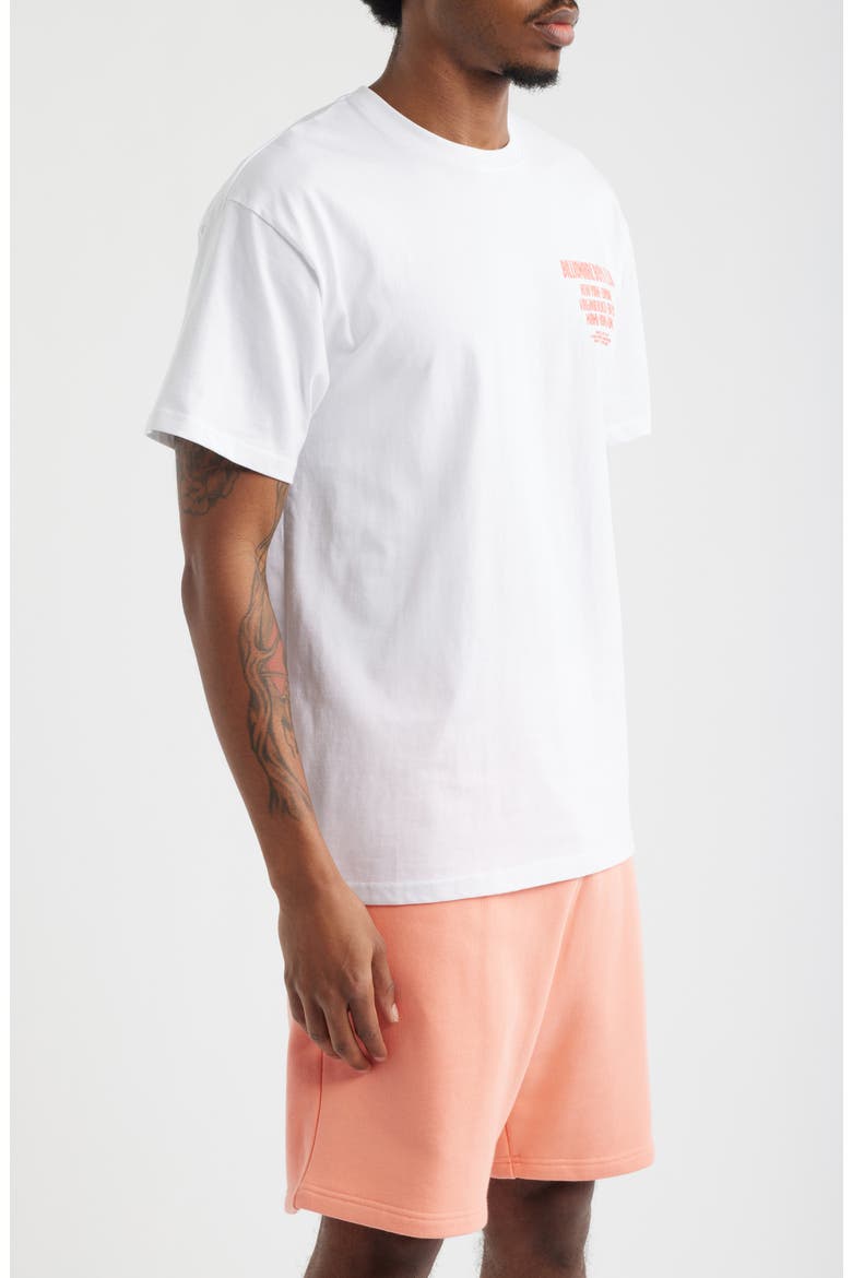 Outside Cotton Graphic T-Shirt, Alternate, color, WHITE