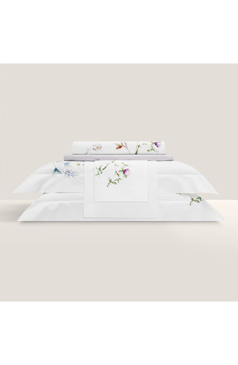 Togas Fleur duvet cover, Alternate, color, White