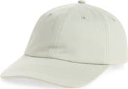 Favorite Daughter Cotton Twill Leather Strap Baseball Cap