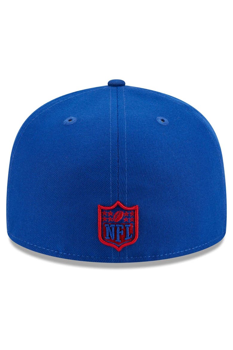Men's New Era Royal New York Giants  Main Patch 59FIFTY Fitted Hat, Alternate, color, Royal