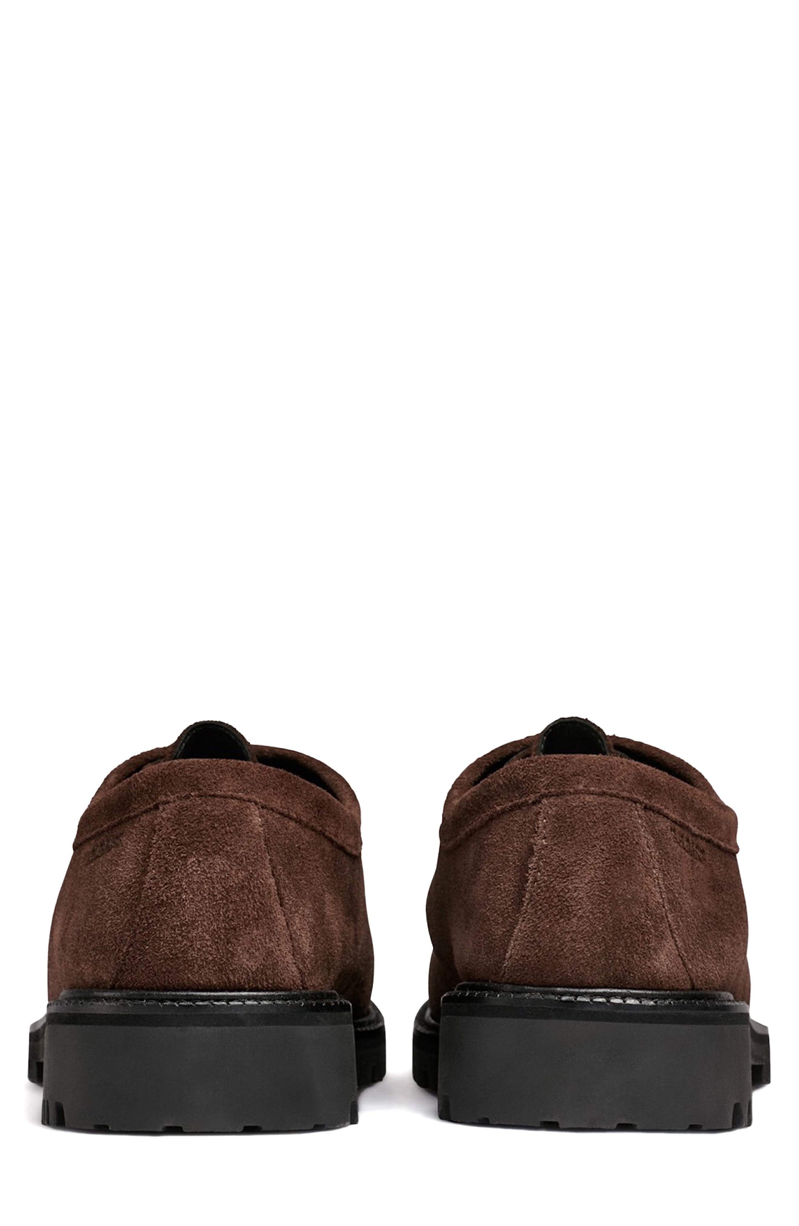 G.H.BASS Wallace Two-Eye Lace-up Shoe, Alternate, color, Brown