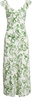 Sam Edelman Petal Sketch Maxi Dress
