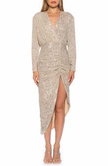Alexia Admor Silena Surplice Dolman Sleeve Dress