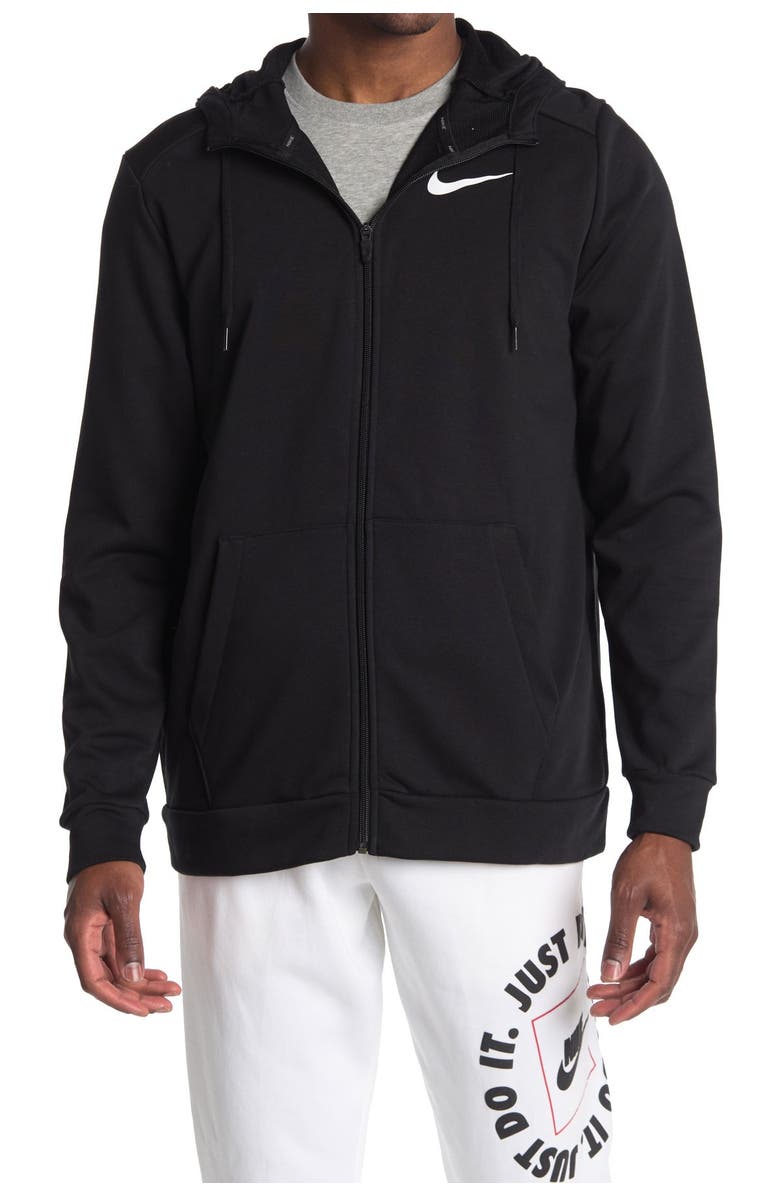 Nike Dri-FIT Front Zip Hoodie, Main, color, 