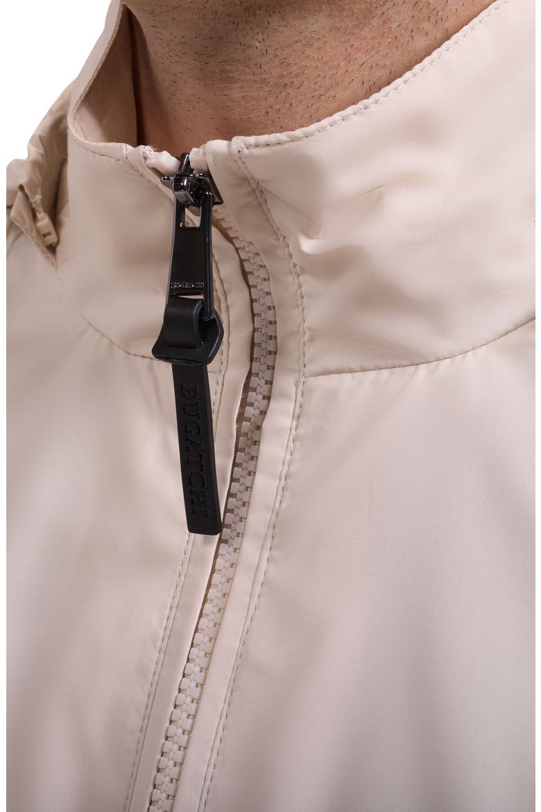 Water Repellent Packable Jacket with Removable Hood, Alternate, color, ALMOND