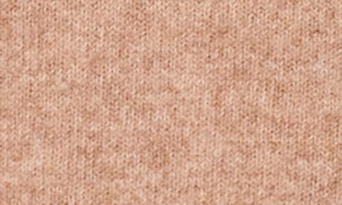 1.state Mock Neck Shoulder Button Sweater In Brown