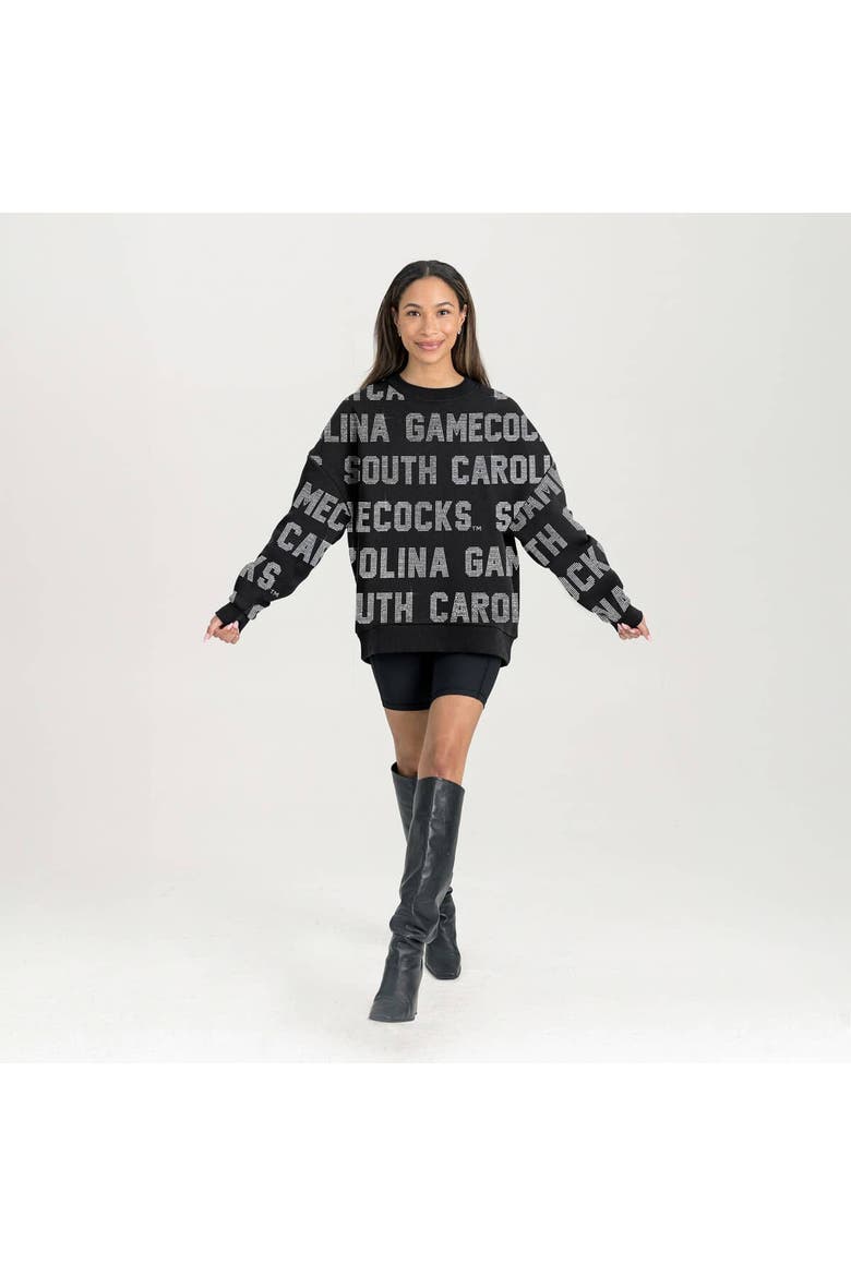 Women's Gameday Couture  Black South Carolina Gamecocks Hype Era Sweatshirt, Alternate, color, Black