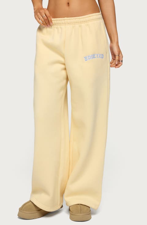 Lover Wide Leg Sweatpants