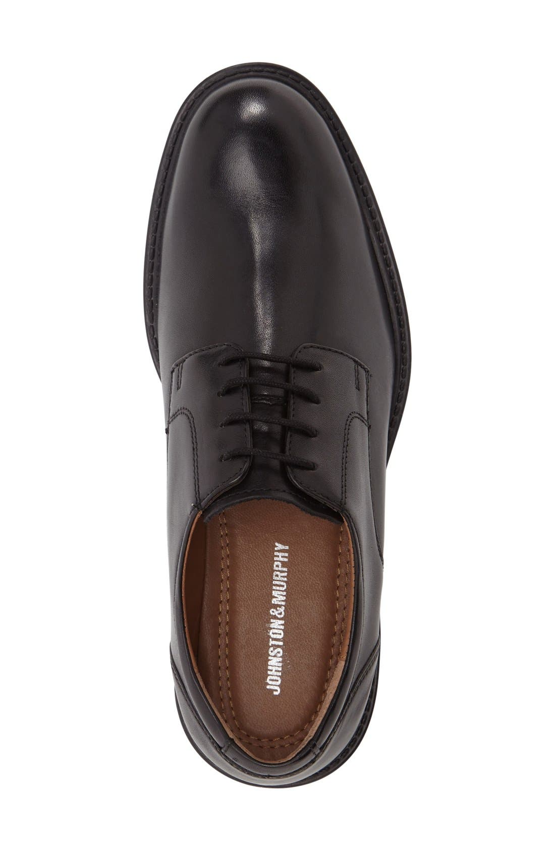 Johnston & Murphy Tabor Plain Toe Derby, Alternate, color, 