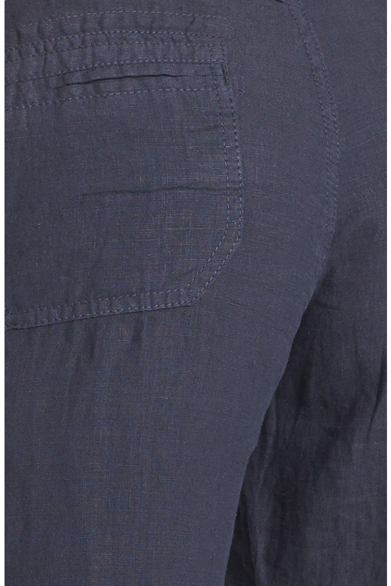 Wide Leg Linen Pants, Alternate, color, ECLIPSE
