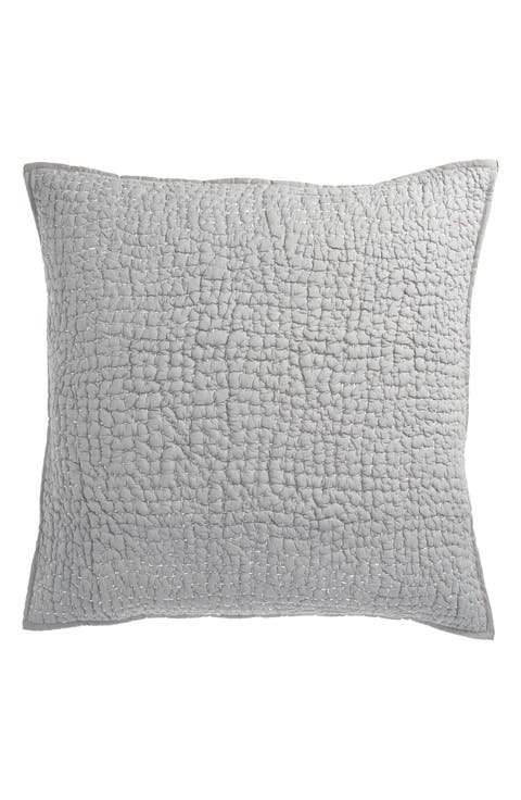 Hand Stitched Organic Cotton Euro Sham