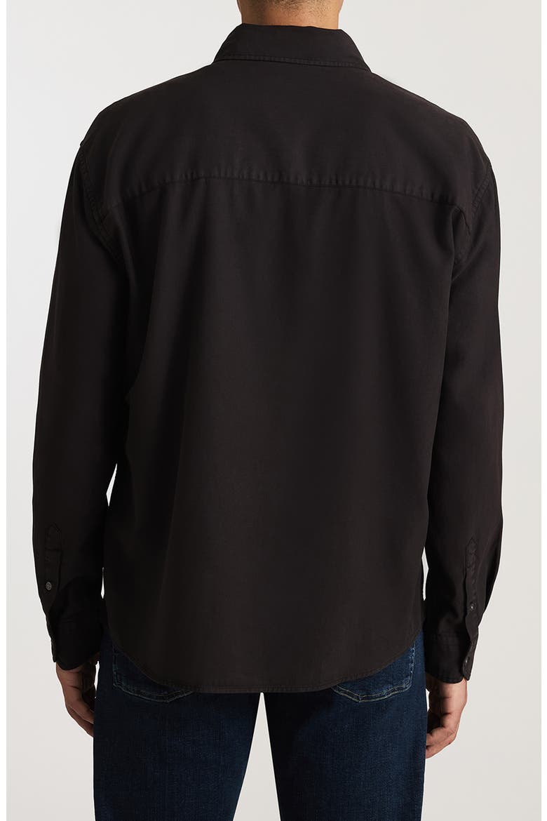 One Pocket Button Down Shirt, Alternate, color, BLACK BEAN