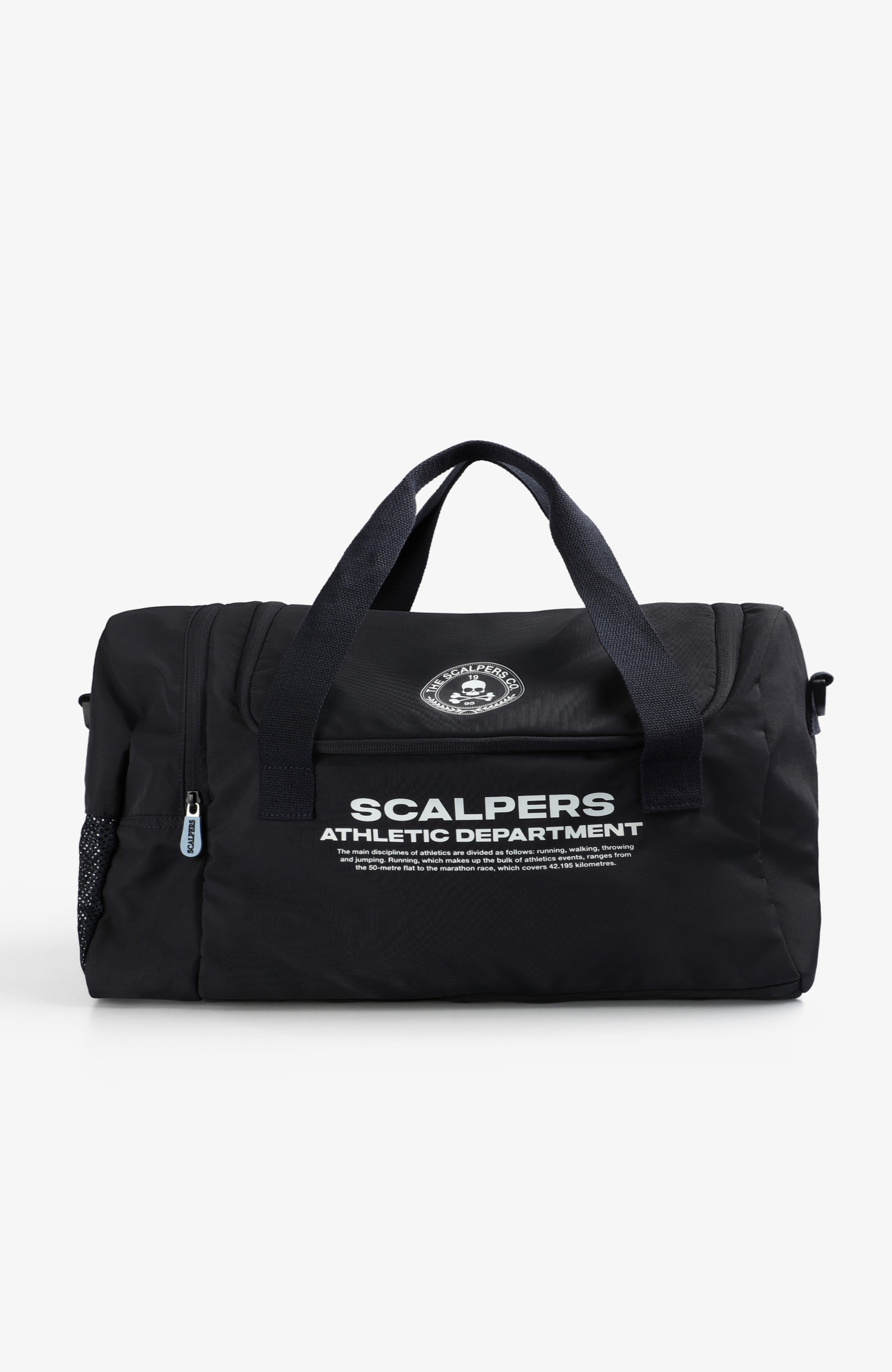 Scalpers Sport Duffle Bag Kids, Main, color, Navy