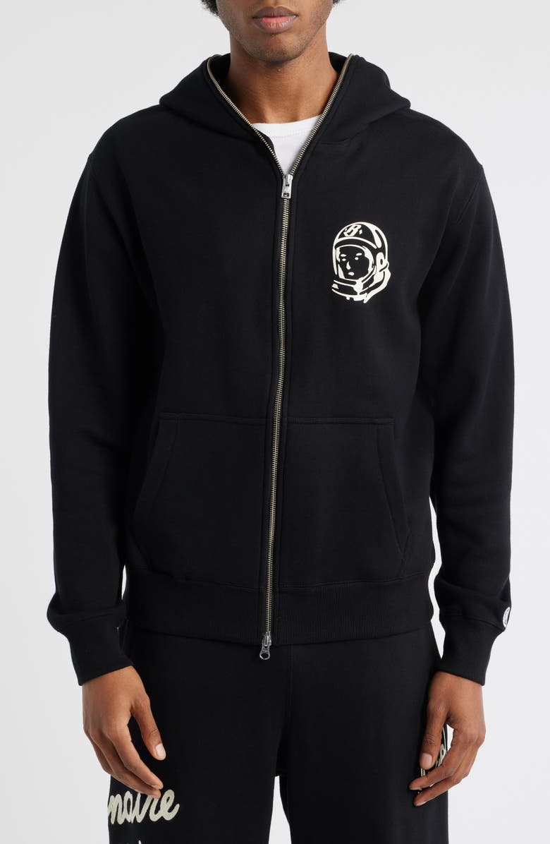 Billionaire Boys Club Zip Helmet Hoodie, Alternate, color, Black