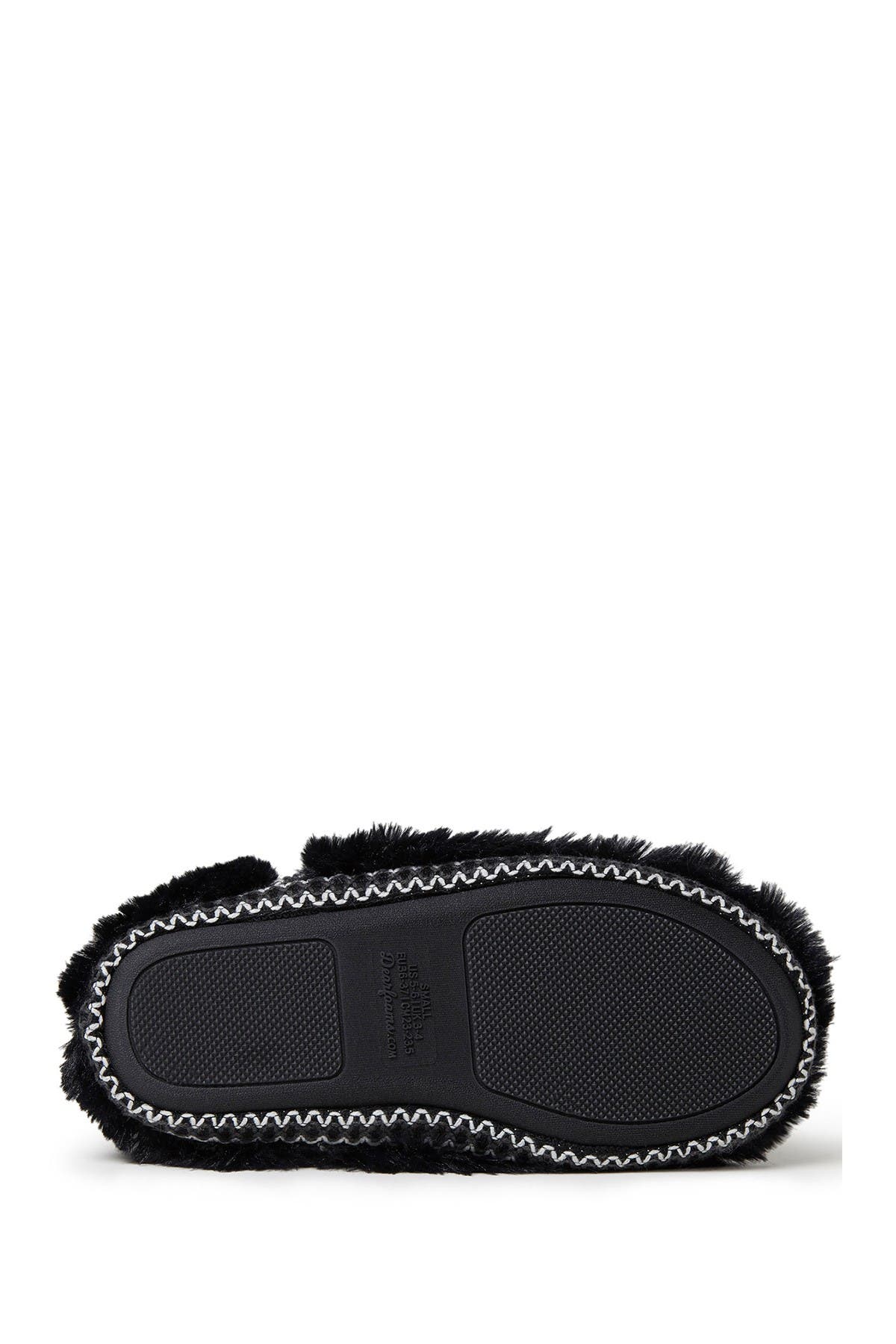 DEARFOAMS Plush Faux Fur Bootie Slipper, Alternate, color, 