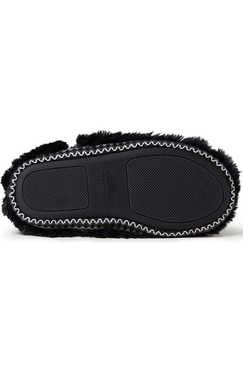 DEARFOAMS Plush Faux Fur Bootie Slipper, Alternate, color,