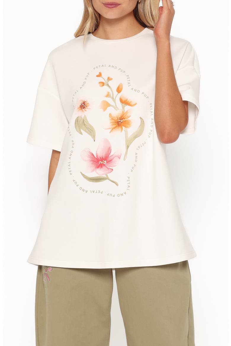 Winnie Graphic T-Shirt, Main, color, WHITE