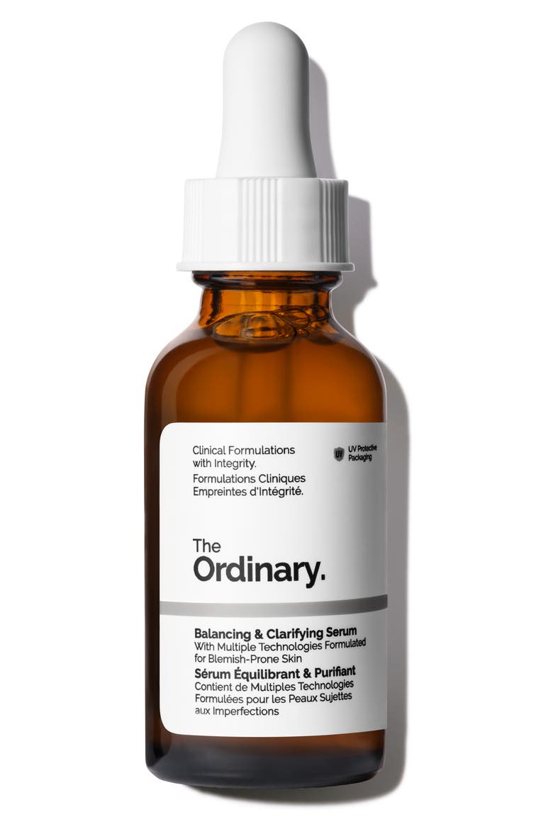 Balancing & Clarifying Serum for Oily Skin, Main, color, NO COLOR