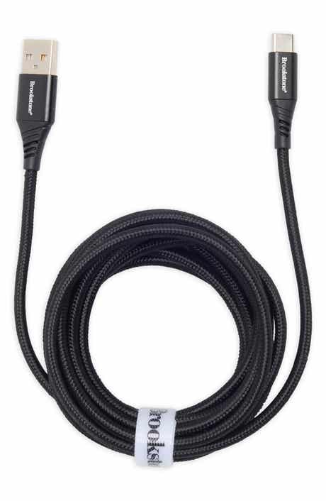 10-Foot USB-A to USB-C Braided Cable