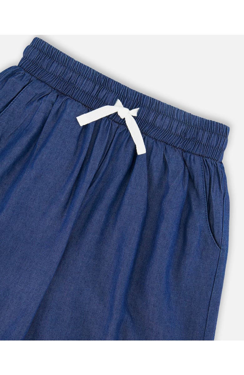 Deux par Deux Relaxed Fit Chambray Bermudas, Alternate, color, Bleu Chambray