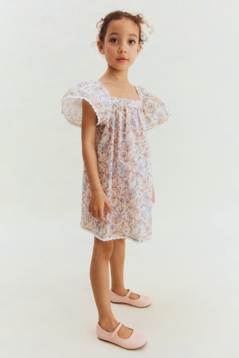 A-line Cotton Dress