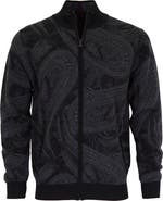 Lords of Harlech Frederick Merino Wool Full Zip Cardigan