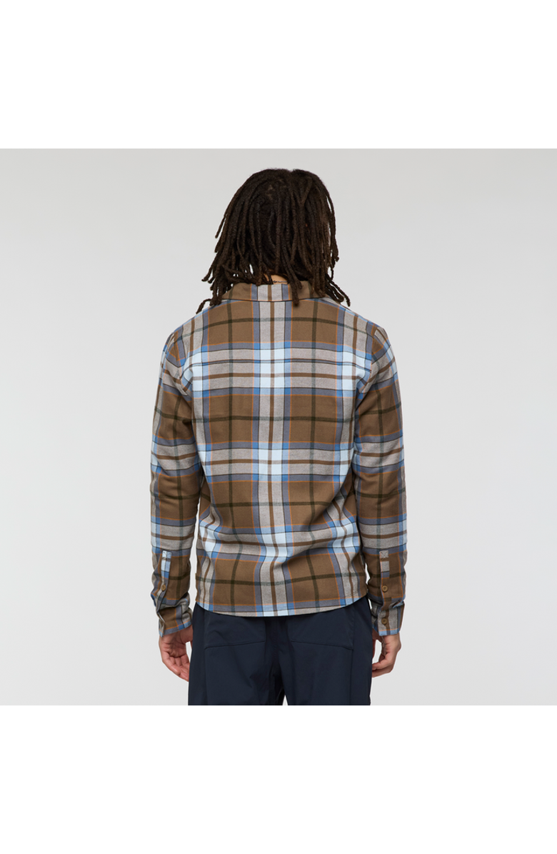 Cotopaxi Quedo Flannel Shirt - Men's, Alternate, color, Dune Plaid