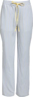Victoria Beckham Pleat Detail Stripe Pajama Trousers